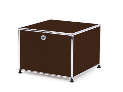 Caisson imprimante USM Haller, 50 cm, Marron USM, Avec pieds