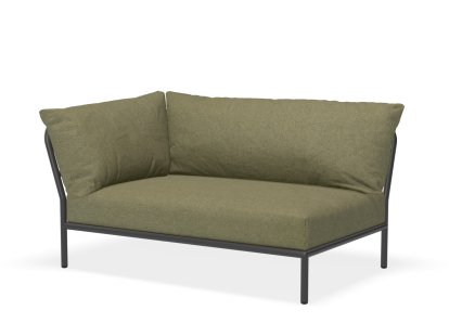 Level 2 Left Corner, Gris foncé, Feuille