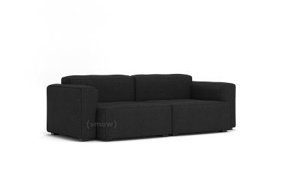 Mags Soft Sofa Combinaison 1, 2,5 places, Hallingdal - charbon de bois