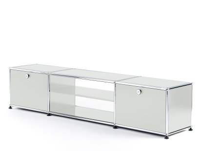 Table TV USM Haller, Gris clair RAL 7035