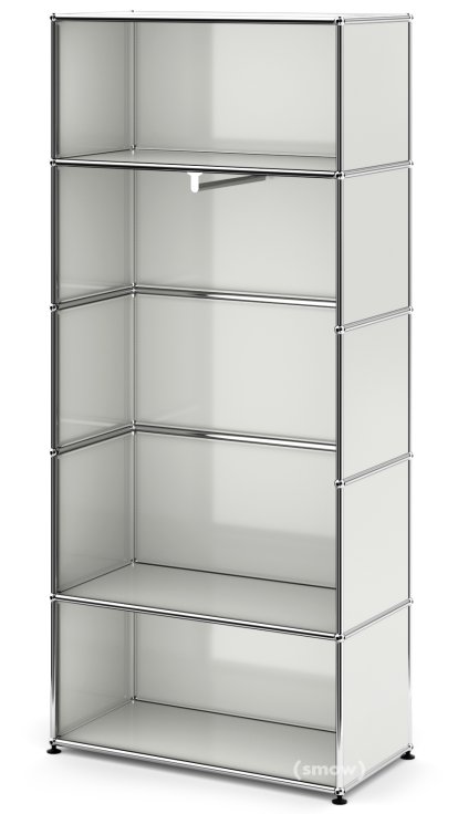 Penderie USM Haller M avec tringle Type 1, Gris clair RAL 7035