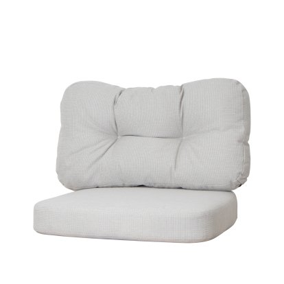 Coussin pour chaise lounge Ocean, Ocean Lounge Chair large, Link - Blanc gris