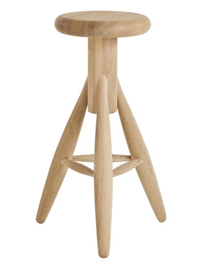 Rocket Stool, Chêne savonné