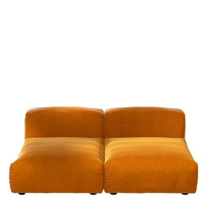 Vetsak Sofa Set 1, M, Suave - Orange, Sans coussin