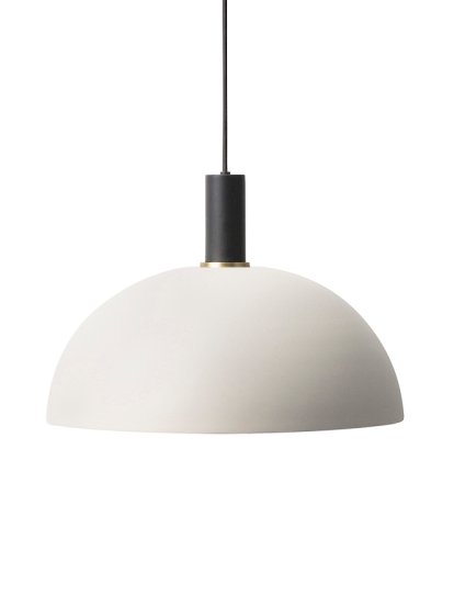 Collect Lighting, Bas, Noir, Dome, Light grey