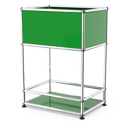 USM Haller meuble de bar type 2, Vert USM, Patin de nivelage