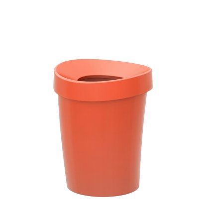 Happy Bin, S (H 29,5 x Ø 23,5 cm), Rouge coquelicot