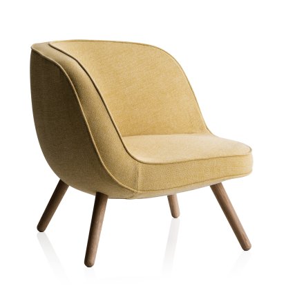 Fauteuil Via57, Hallingdal 407 - Yellow/white