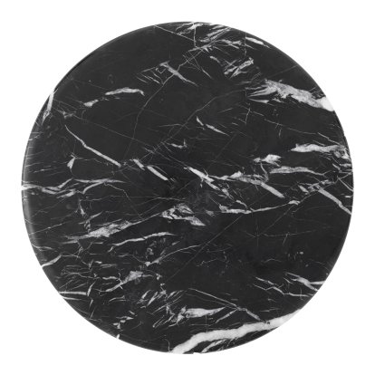 Plateau en marbre pour tabouret Wire, Nero Marquina