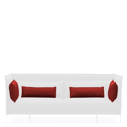Lot de coussins pour Alcove Sofa, Pour Two-seater, Credo, Rouge chilli