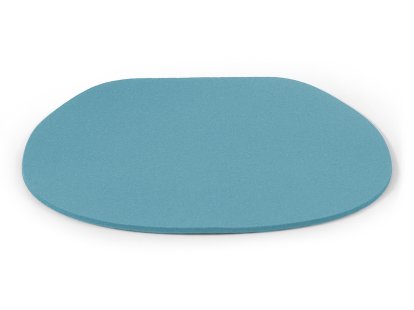 Coussin d'assise pour Eames Side Chairs, Sans rembourrage, Aqua