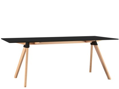 Table Butch - The Wild Bunch, L 180 x l 90 cm, Noir