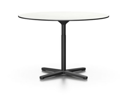 Super Fold Table, Ø 79,5 cm, Matériau aggloméré blanc