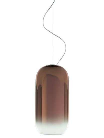 Suspension Gople, Noir/bronze