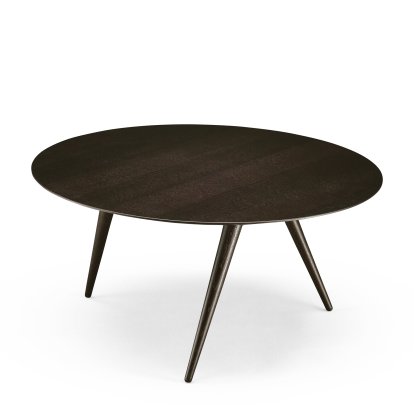 Turn, Low (H 33 x Ø 68 cm), Frêne noir, Frêne noir