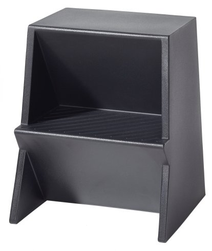 Tabouret Mono, Noir-gris