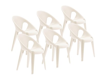 Chaise Bell Set, Lot de 6, High Noon