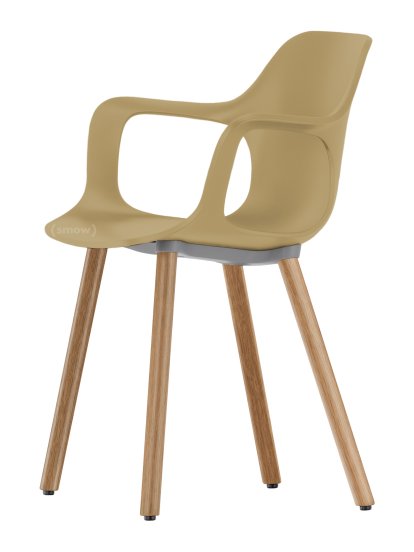 Chaise HAL Armchair Wood, Carton, Chêne naturel massif avec vernis de protection