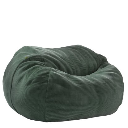 Beanbag Vetsak, L (H 90 x Ø 140 cm), Cord velours - Hunter
