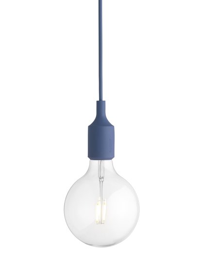 Suspension E27, Bleu clair