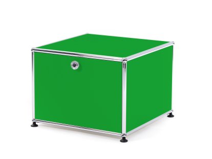 Caisson imprimante USM Haller, 50 cm, Vert USM, Avec pieds