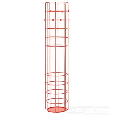 Portemanteau Bazar, Orangé sang (RAL 2002)