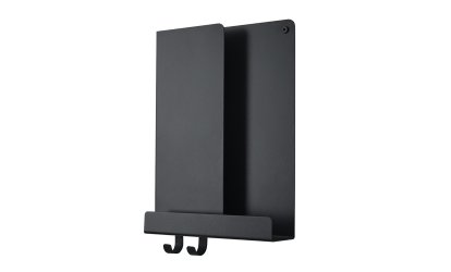 Etagère Folded Shelves, H 40 x L 29,5 cm, Noir