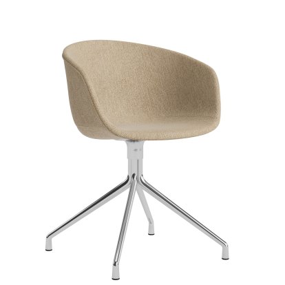 Chaise About A Chair AAC 21, Turf Sand, Aluminium poli