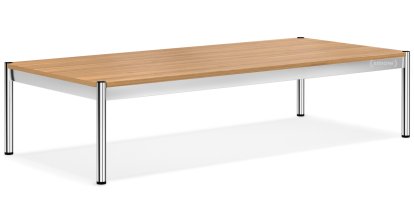 Table basse USM Haller, 150 x 75 cm, Bois, Chêne huilé naturel