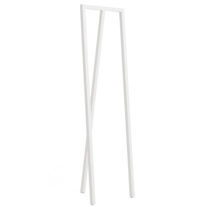 Portemanteau Loop Stand Hall, H 150 x L 45 x P 39 cm, Blanc