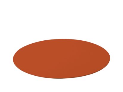 Tapis en feutre pour Componibili, 1, Rond, ø 40 cm, 010 orange