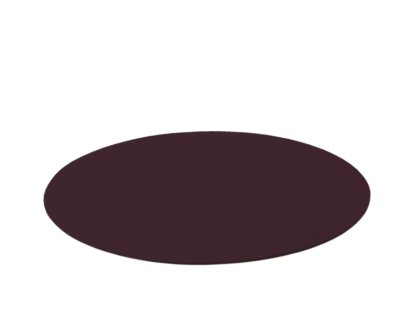 Tapis en feutre pour Componibili, 1, Rond, ø 40 cm, 006 aubergine