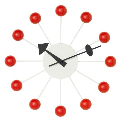 Horloge Ball Clock, Rouge