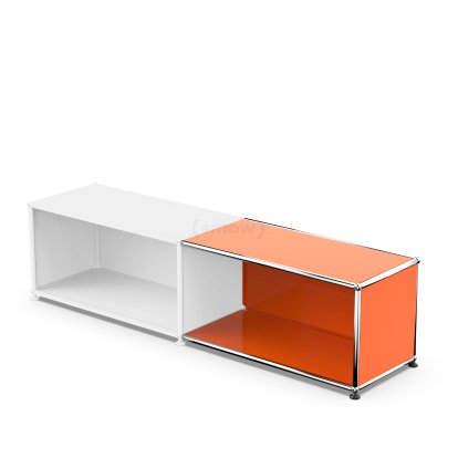 Kit d’extension horizontale USM Haller  1, Orange pur RAL 2004, 35 cm