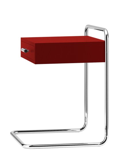 Table de chevet B 117, Rouge tomate (RAL 3013)