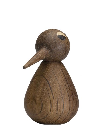 Figurine en bois Bird, Grand, Chêne fumé