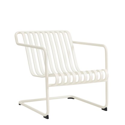 Chaise  Lounge cantilever Palissade, Blanc crème
