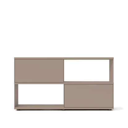 Flow Q Sideboard, 160 cm, 86,4 cm (2 portes abattantes), Rosewood