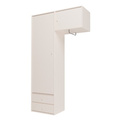 Portemanteau Attire II, Oat, Accrochage mural