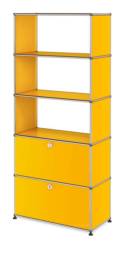 Étagère à dossiers USM Haller, Jaune or RAL 1004