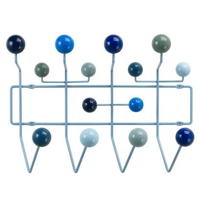 Portemanteau Hang It All, Froid: boules tons de bleus, brillantes