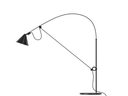 Lampe de table Ayno, Noir, Noir, 2700 K