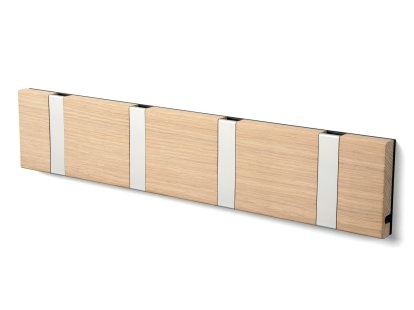 Knax, 4 crochets, Aluminium, Chêne savonné 