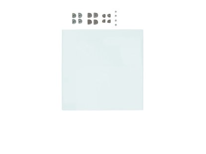 Tablette intermédiaire en verre USM pour étagère, 35 cm x 35 cm