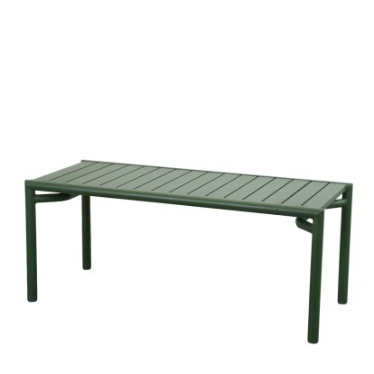 Table basse / banc Bliss, Vert foncé