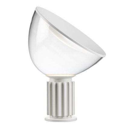 Lampe de table Taccia Small, Blanc mat