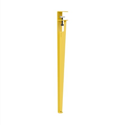 Pied de table Tiptoe, 75 cm, Jaune brioche