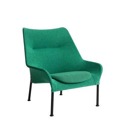 Fauteuil O2 Lounge, Sans repose-pieds, Lift green / black