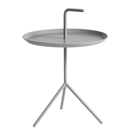 Table DLM - Don't Leave Me, Ø 48 x H 65 cm, Gris
