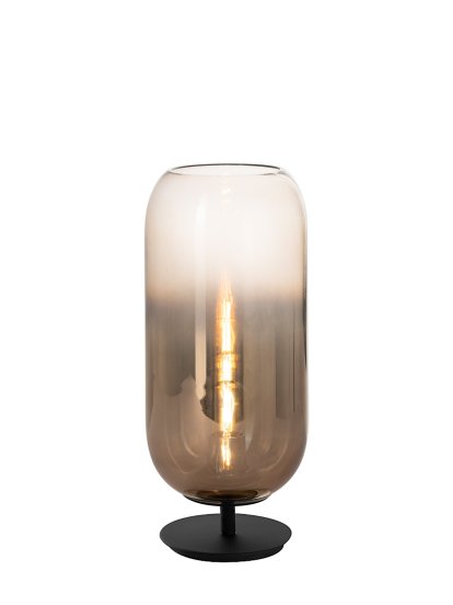 Lampe de table Gople Mini, Noir/bronze